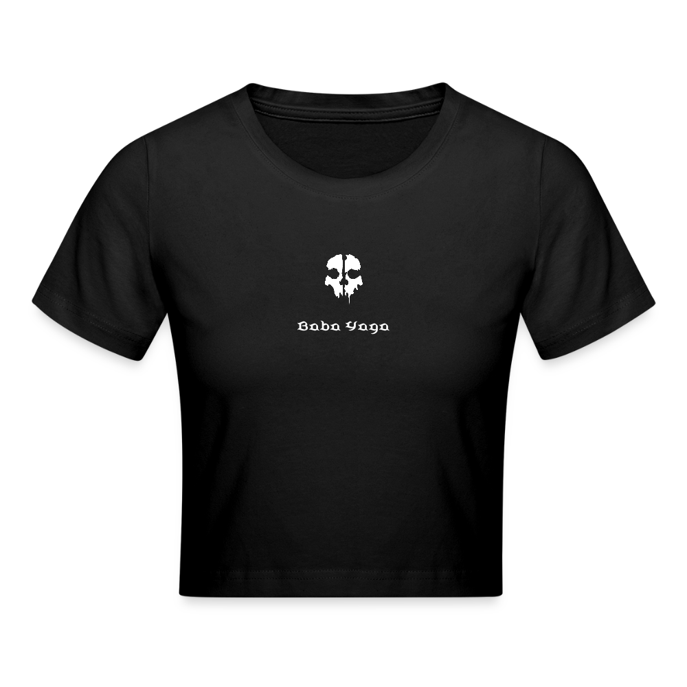 Womens Training Tee Cropped - Schwarz